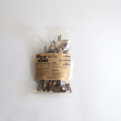 Boquerones deshidratados naturales para perros y gatos, fuente natural de omega 3 para piel y pelaje